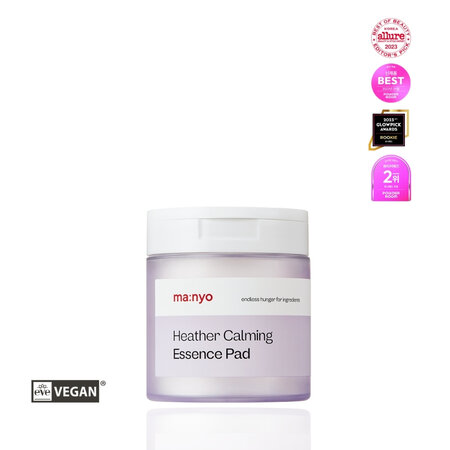 Dischete imbibate cu ser Heather Calming Essence, 60 bucati, Manyo 645986