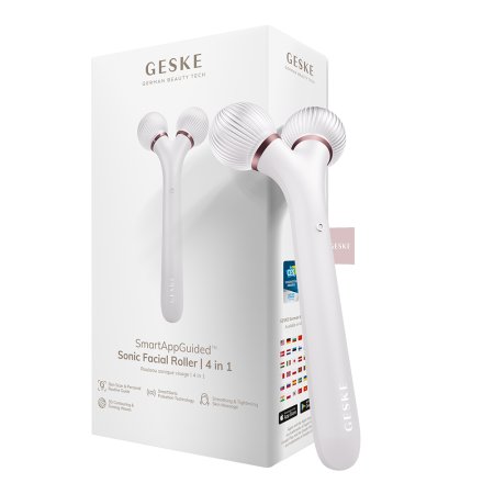Roller pentru masaj facial 4 in 1 Sonic, Starlight, Geske
