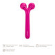 Roller pentru masaj facial 4 in 1 Sonic, Magenta, Geske 646003