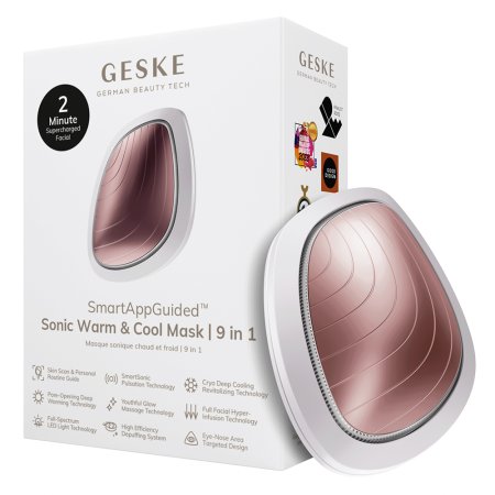 Dispozitiv multifunctional 9 in 1 Sonic Warm & Cool Mask, Starlight, Geske
