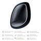 Dispozitiv multifunctional 9 in 1 Sonic Warm & Cool Mask, Black, Geske 646029