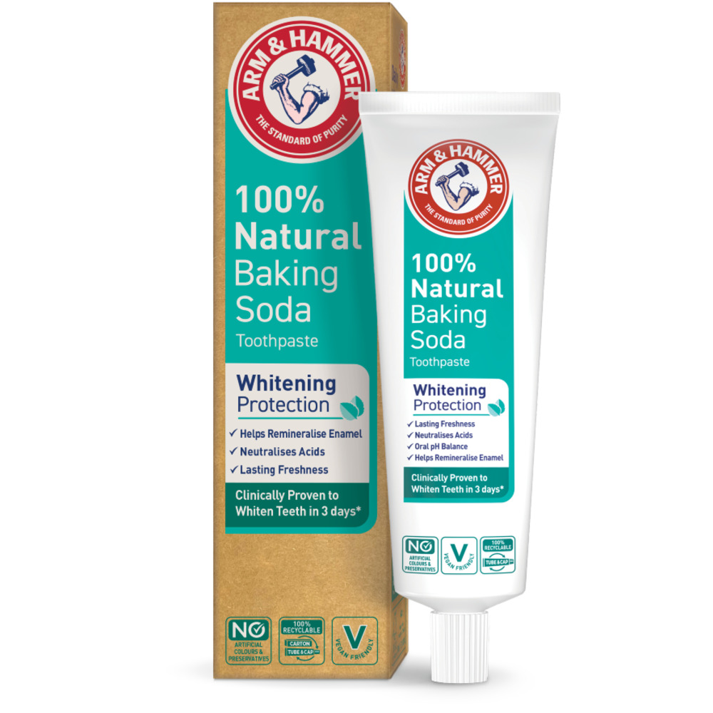 Pasta de dinti Whitening Protection Baking Soda, 75 ml, Arm & Hammer