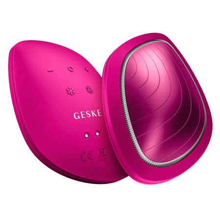 Dispozitiv multifunctional 9 in 1 Sonic Warm & Cool Mask, Magenta, Geske 646036