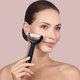 Roller pentru masaj facial si corporal 8 in 1 MicroNeedle, Black, Geske 646046