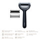 Roller pentru masaj facial si corporal 8 in 1 MicroNeedle, Black, Geske 646044