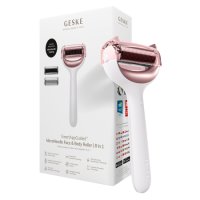 Roller pentru masaj facial si corporal 8 in 1 MicroNeedle, Starlight, Geske