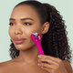 Roller pentru masaj facial 9 in 1 MicroNeedle, Magenta, Geske 646078
