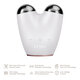 Dispozitiv pentru masaj facial 6 in 1 MicroCurrent Face-Lifter, Starlight, Geske 646120