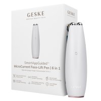 Dispozitiv pentru masaj facial 6 in 1 MicroCurrent Face-Lift Pen, Starlight, Geske