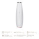 Dispozitiv pentru masaj facial 6 in 1 MicroCurrent Face-Lift Pen, Starlight, Geske 646147