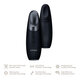 Dispozitiv de masaj pentru conturul ochilor 6 in 1 Warm & Cool Eye Energizer, Black, Geske 646221