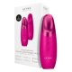 Dispozitiv de masaj pentru conturul ochilor 6 in 1 Warm & Cool Eye Energizer, Magenta, Geske 781434