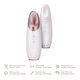 Dispozitiv de masaj pentru conturul ochilor 6 in 1 Warm & Cool Eye Energizer, Starlight, Geske 646233