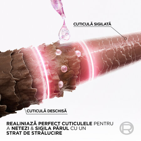 Sampon pentru stralucirea parului cu 2% acid glicolic Glycolic Gloss, 200 ml, Elseve 646300