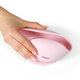 Bol din silicon cu ventuza, Roz, Babyono 646284