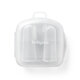 Degetar din silicon in cutie de protectie, 2 bucati, Babyono 646293