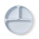 Farfurie din silicon cu ventuza, Albastru, Babyono 646359