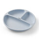 Farfurie din silicon cu ventuza, Albastru, Babyono 646360