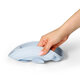 Farfurie din silicon cu ventuza, Albastru, Babyono 646362