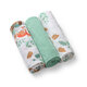 Scutece din muselina, Menta, 3 bucati, Babyono 646478