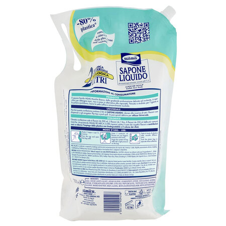 Rezerva sapun lichid, Mosc Alb, 2000 ml, MilMil 646507
