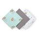 Scutece din fibre de bambus, Gri, 3 bucati, Babyono 646513