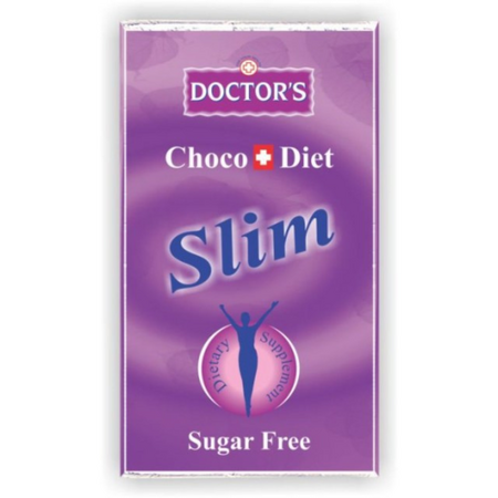 Tableta de ciocolata cu efect laxativ Choco Diet, 23 g, Doctor's