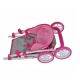 Carucior pentru papusi Natalie Prestige Pink, Milly Mally 457152