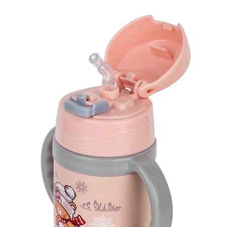 Sticla termoizolata din otel inoxidabil We care, Roz, 300 ml, Nava 646657