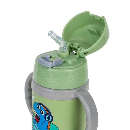 Sticla termoizolata din otel inoxidabil We care, Verde, 300 ml, Nava 646661