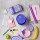 Caserola rotunda din plastic We care, violet, 800 ml, Nava 646690