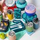Caserola Lunchbox din plastic We care, albastru, 650 ml, Nava 646719