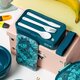 Caserola Lunchbox din plastic We care, albastru, 650 ml, Nava 646718