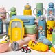 Caserola Lunchbox din otel inoxidabil We care, galben, 800 ml, Nava 646742