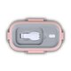Caserola Lunchbox din otel inoxidabil We care, roz, 800 ml, Nava 646753