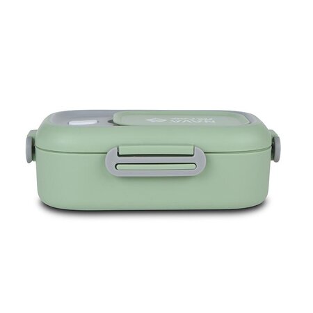 Caserola Lunchbox din otel inoxidabil We care, verde, 800, Nava 646756
