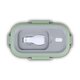 Caserola Lunchbox din otel inoxidabil We care, verde, 800, Nava 646755