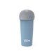 Sticla de plastic cu pai We care, Bleu, 380 ml, Nava 646768
