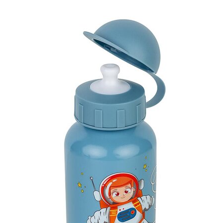 Sticla termoizolata din aluminiu We care, Albastru, 400 ml, Nava 646808