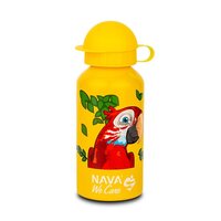 Sticla termoizolata din aluminiu We care, Galben, 400 ml, Nava