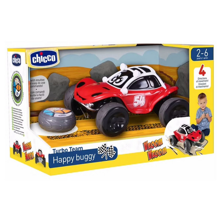 Masinuta cu telecomanda Happy Buggy, + 2 ani, Chicco 646875