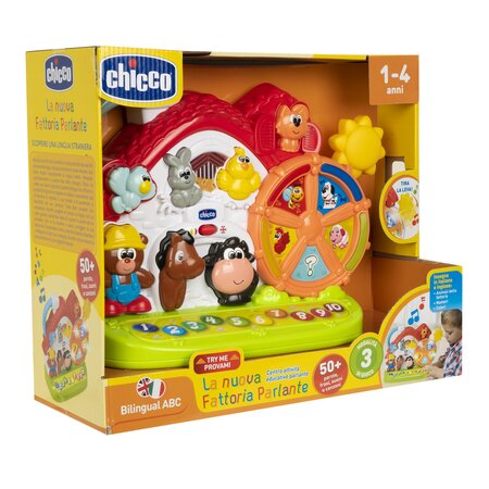 Jucarie vorbitoare Noua Ferma, + 1 an, Chicco 646885