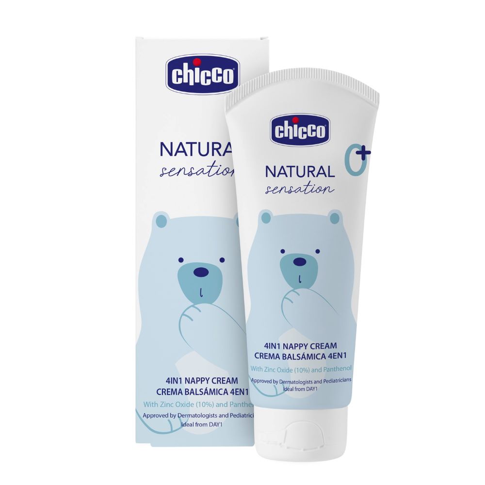 Crema reparatoare impotriva iritatiilor de scutec Natural Sensation, + 0 luni. 100 ml, Chicco