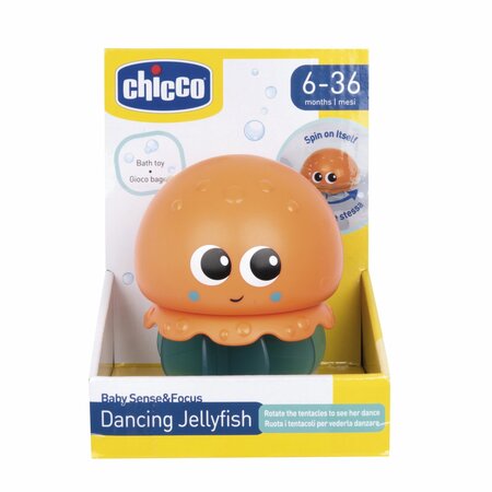 Jucarie de baie Meduza Dansatoare, + 6 luni, Chicco 647069