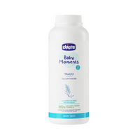 Pudra de talc Baby Moments, + 0 luni, 150 g, Chicco