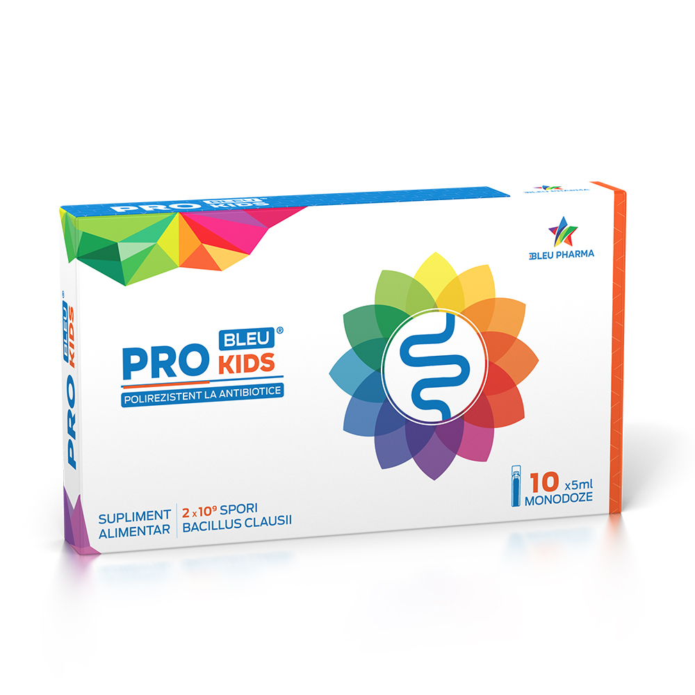 Pro Kids Bleu, 10 fiole x 5 ml, Bleu Pharma