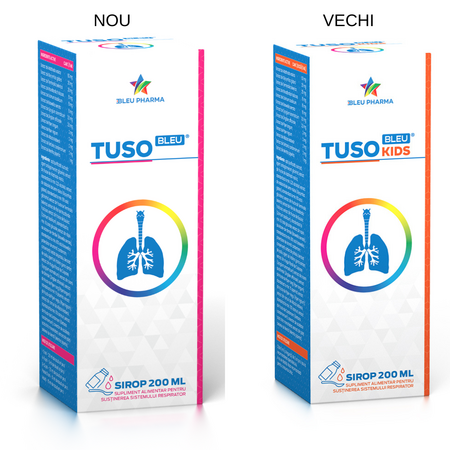 Tuso Bleu Sirop, 200 ml, Bleu Pharma 749605