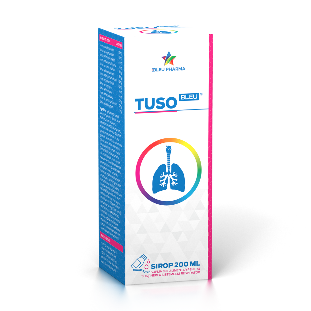 Tuso Bleu Sirop, 200 ml, Bleu Pharma