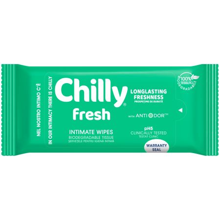 Servetele pentru igiena intima, Fresh, 12 bucati, Chilly