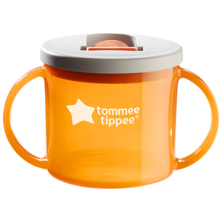 Cana First Cup, +4 luni, Portocaliu, 190 ml, Tommee Tippee 647323
